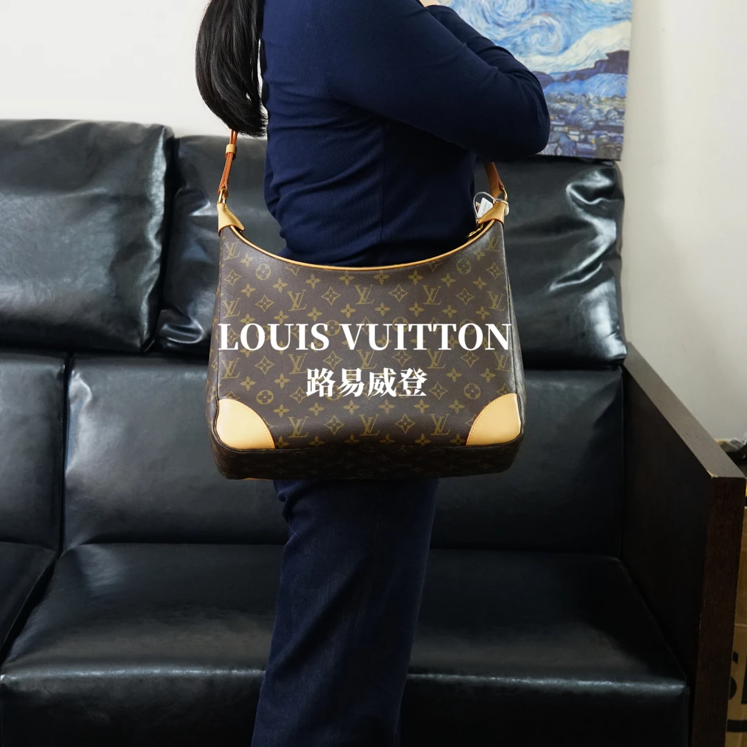 95新 LouisVuitton/路易威登 牛角包（中）/K