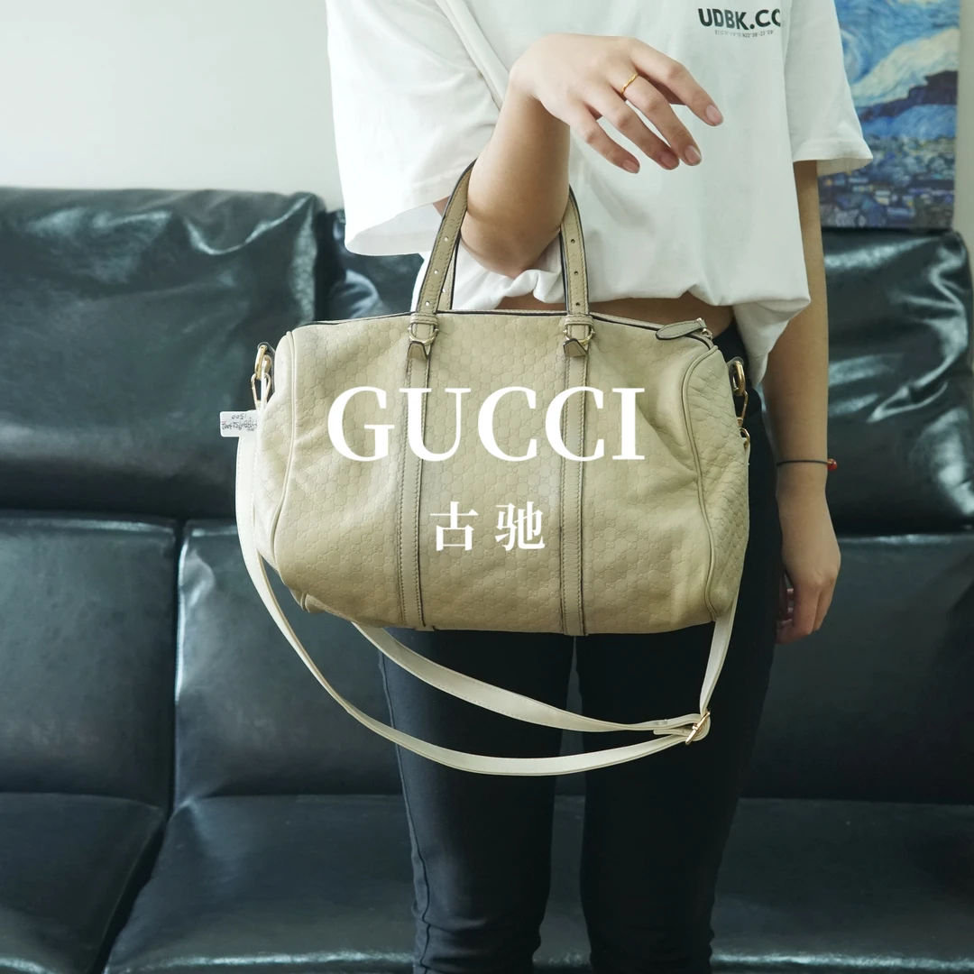 95新 GUCCI/古驰 白色单肩包/FYBB09523002/3002