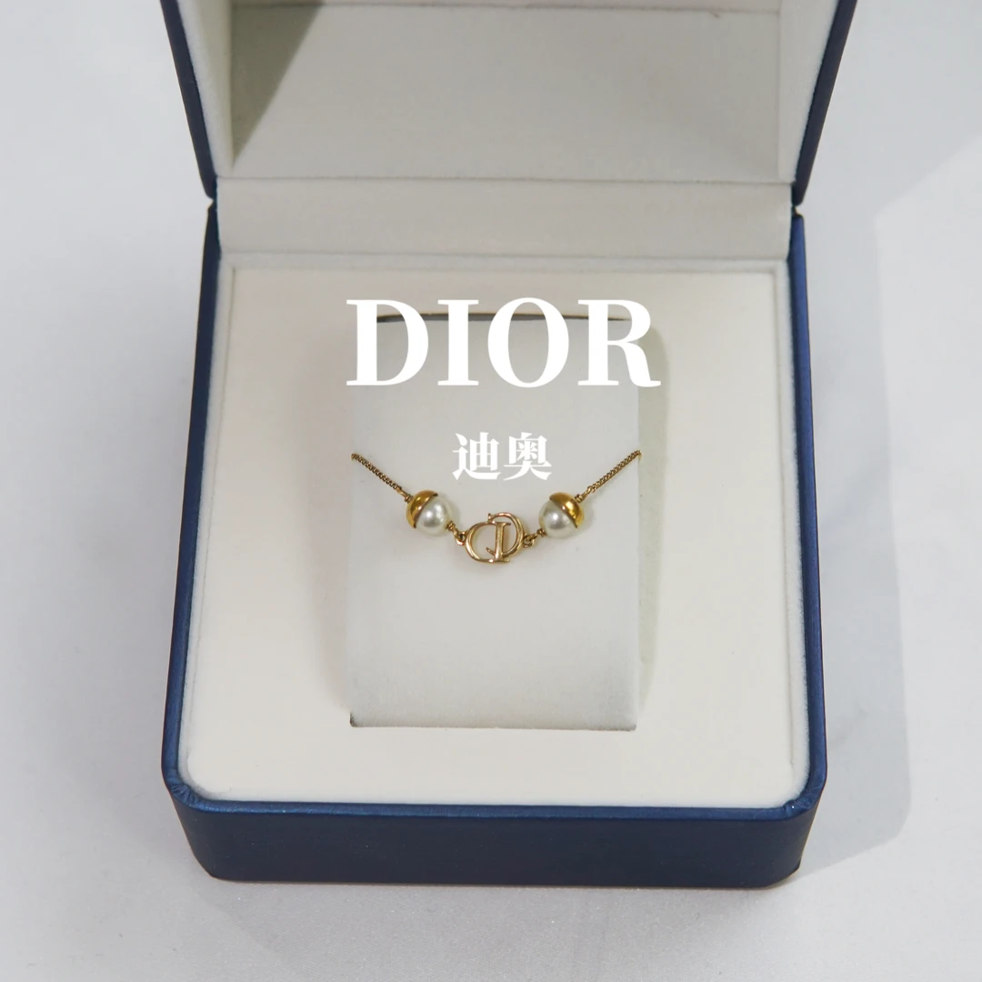 95新 DIOR/迪奥 半壳珍珠手链/FYBS10313006/3006
