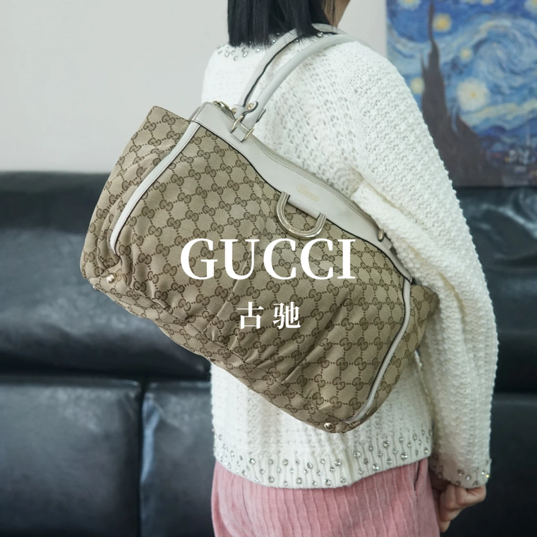 95新 GUCCI/古驰 老花单肩包/YZ10515645/5645优