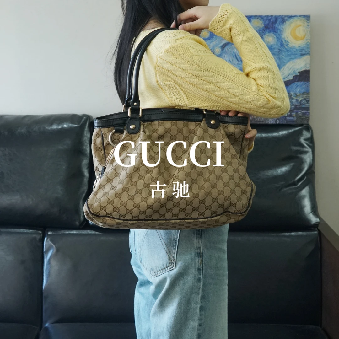 95新 GUCCI/古驰 老花单肩包/BB09516036/6036