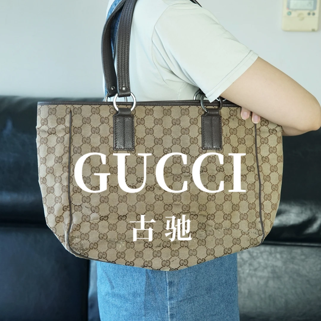 95新 GUCCI/古驰 老花手提包/FYDD07312073/2073