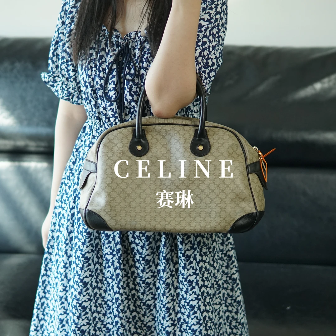 95新 Celine/思琳 单肩枕头包/BB07518043/8043