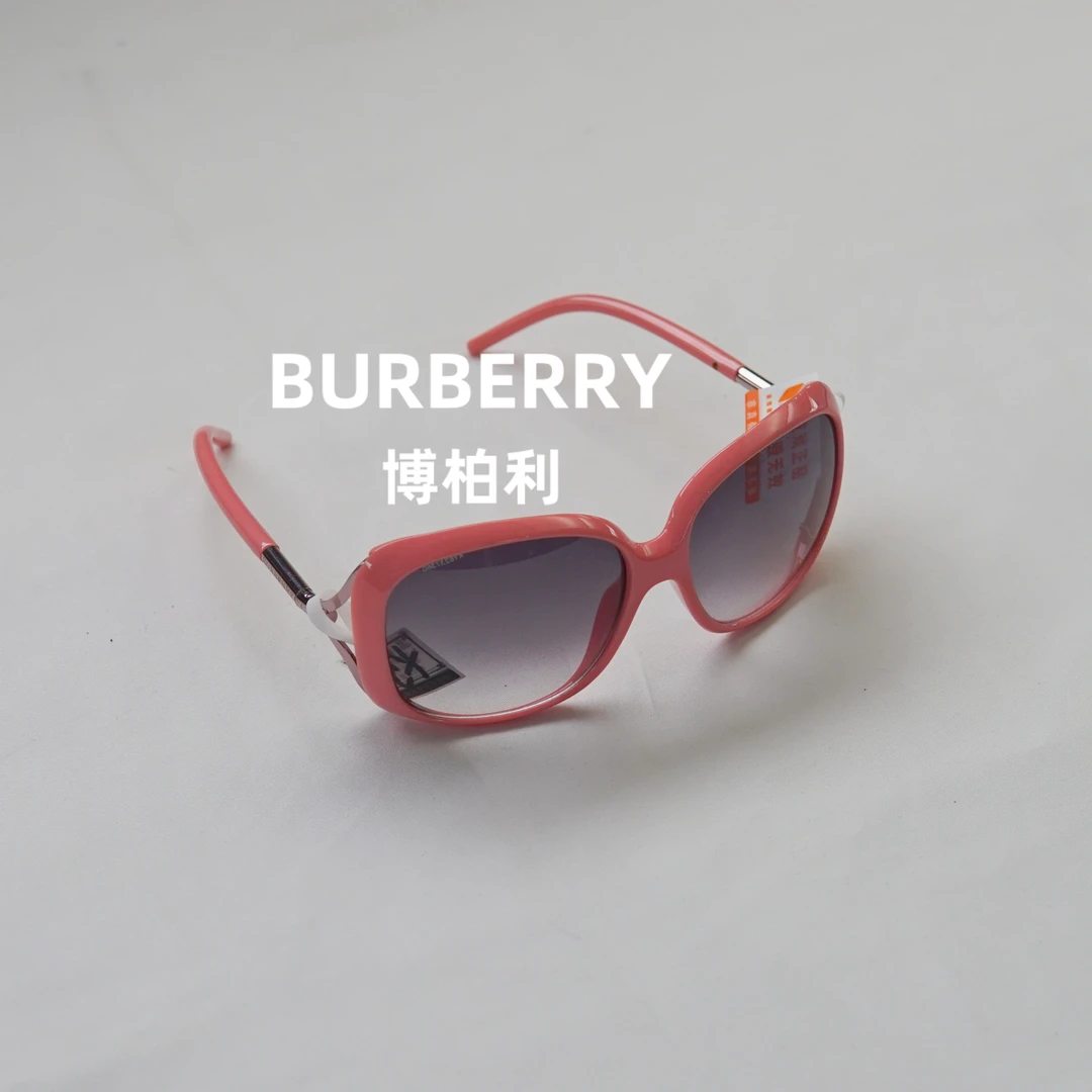 99新 BURBERRY/博柏利 粉色太阳镜/GA10326503/6503