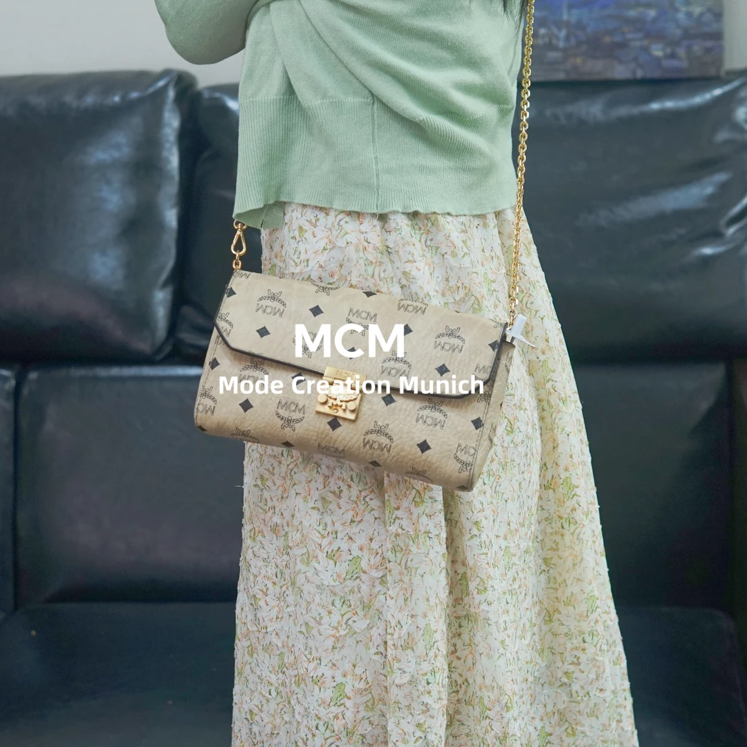 95新 MCM 链条斜挎包/SD09515010/5010
