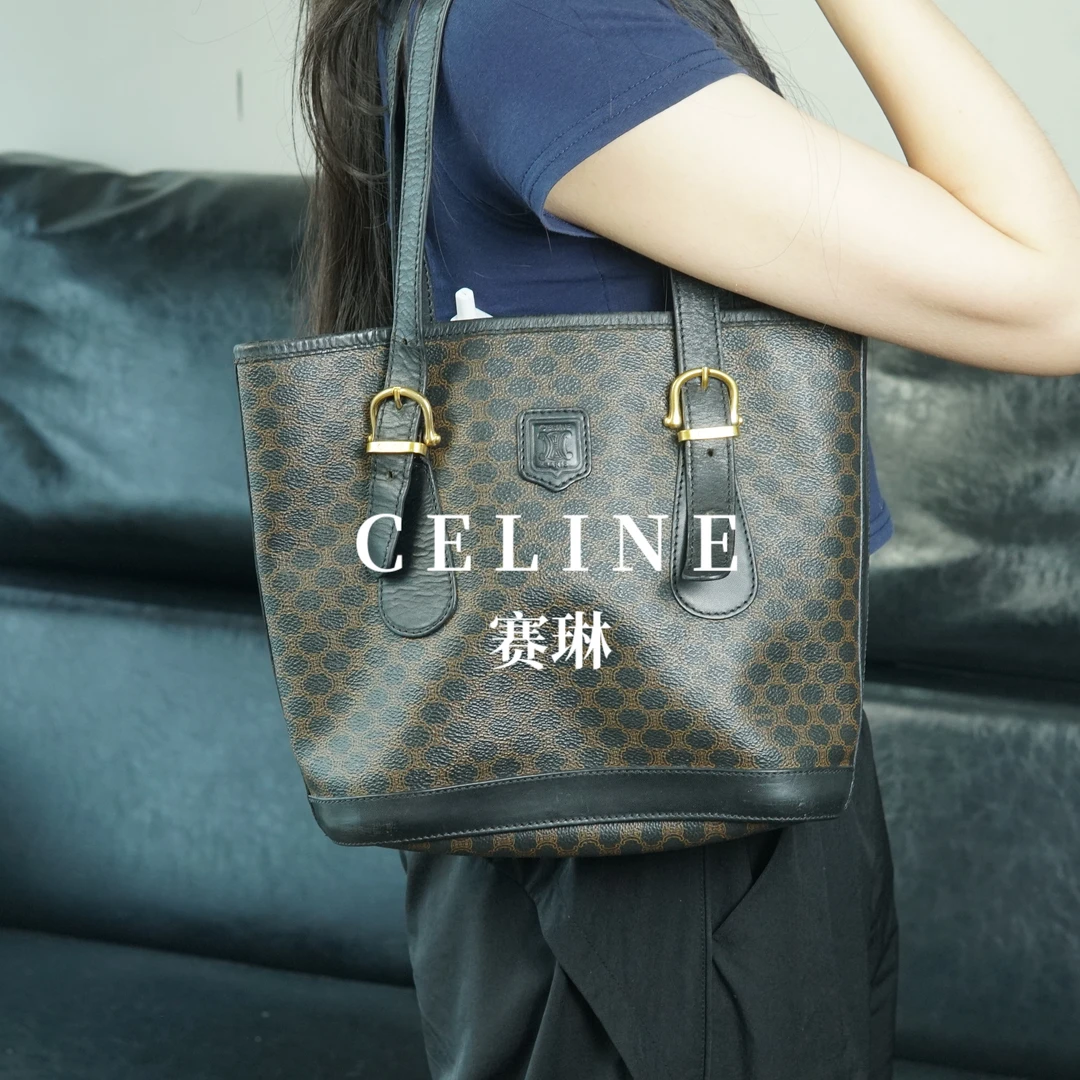95新 Celine/思琳 celine/单肩水桶包/JJ07112488/2488