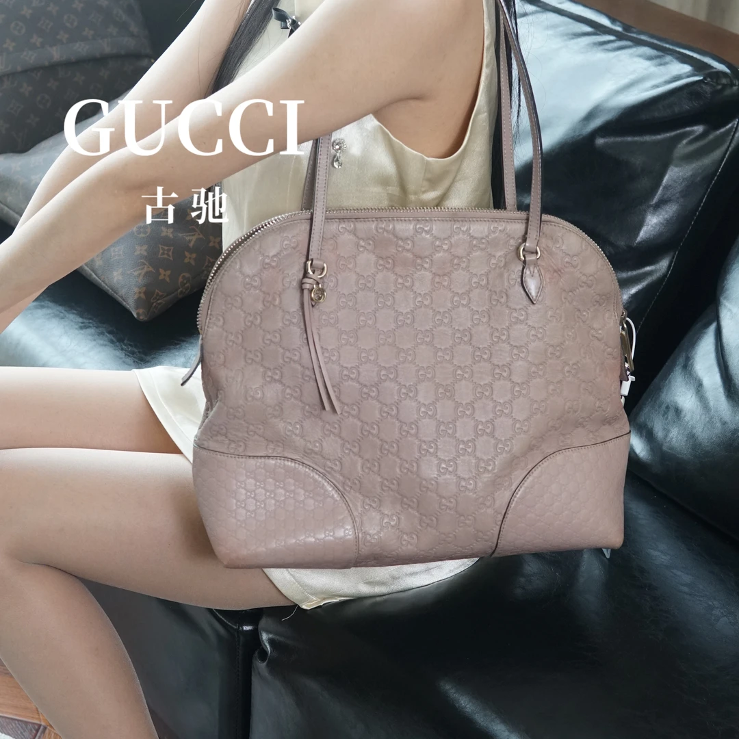 95新 GUCCI/古驰 单肩贝壳/手提斜挎/F3YZ03726001/6001