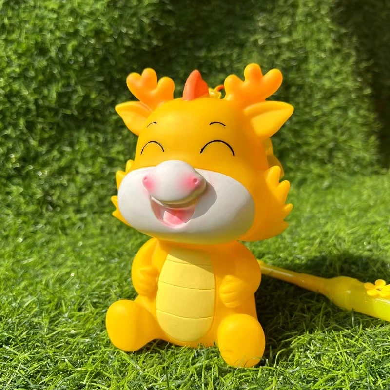 龙宝宝手提中秋节礼品卡通可爱生肖龙搪胶存钱罐