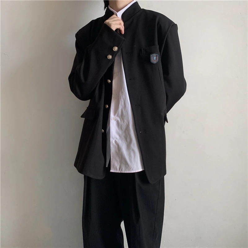 2024冬季诘襟温柔杀手家原创小泽中系列冬款DKins长袖西服韩版