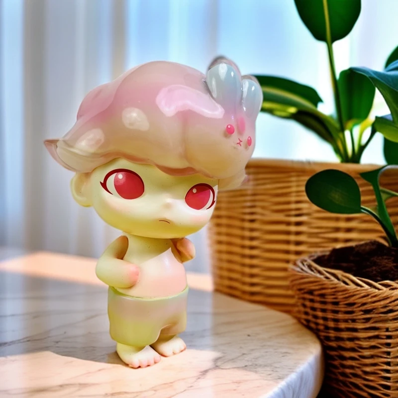 P07-1棉花兔-家居摆件