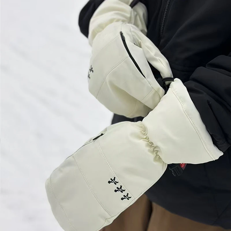 John snow滑雪手套男女保暖加绒加厚手闷子刻滑专用耐磨防水防风