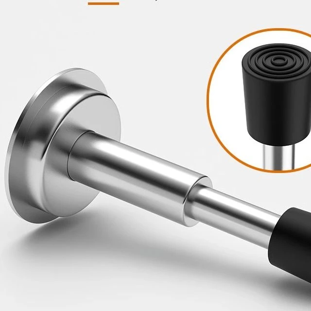 门挡门碰免打孔硅胶防撞神器门顶后垫门阻门入户防盗卫生间限位器