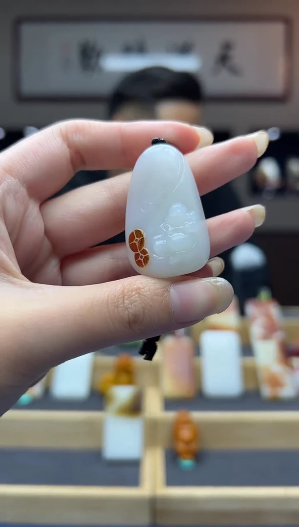 【闪购商品】和田玉挂件未镶嵌1