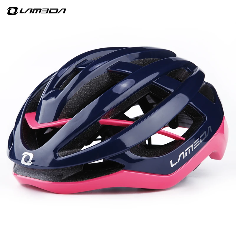 LAMBDA/兰帕达气动男女自行车一体成型运动头盔骑行莱诺户外运动
