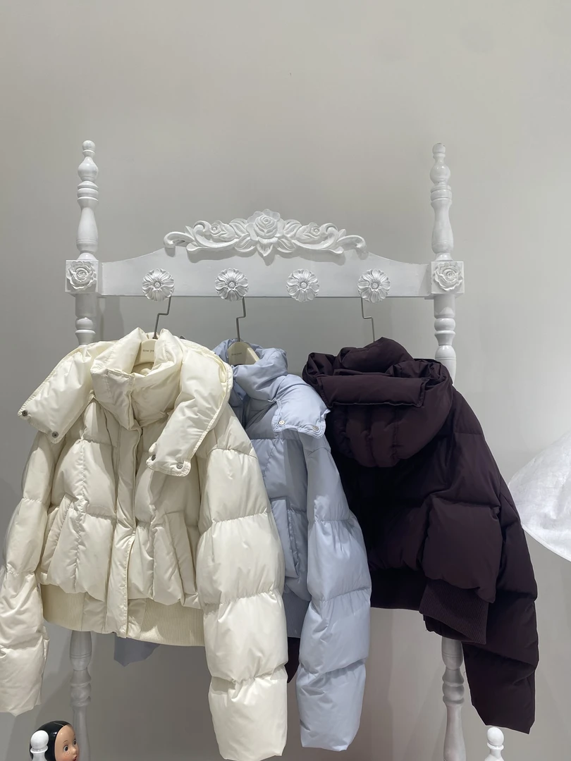 三吉-冬季新款短款净版羽绒服#YY241003