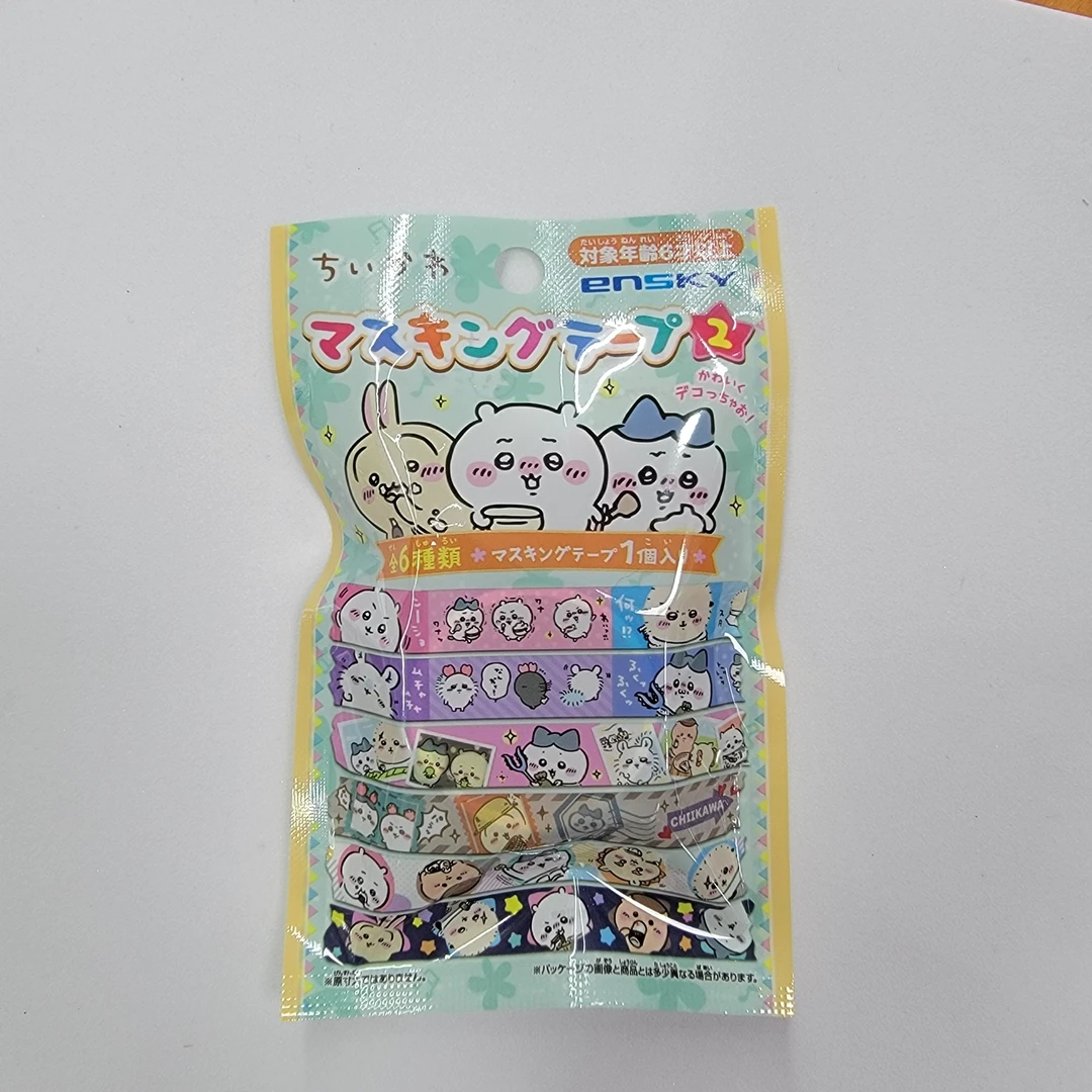 日版CHiikawa吉伊卡哇正版胶带盲包 卡萨奇 吉伊 小八随机发货