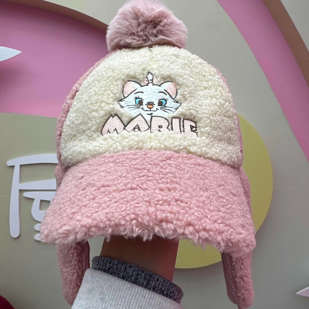 阪织屋玛丽猫系列刺绣护耳帽
