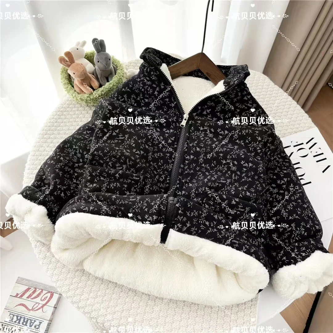 【四合-900克加绒加厚】儿童棉服外套内搭神器男童女童棉衣中大童