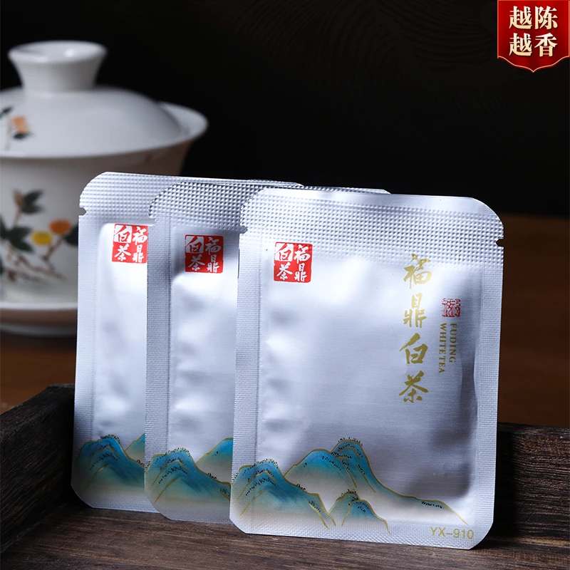 【1000g】2016福鼎白茶老白茶小方片高山枣香老寿眉饼干茶独立包装