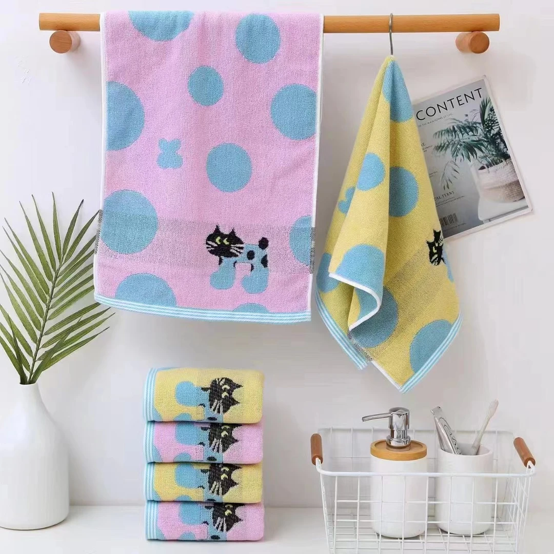 30*60cm（6条装）毛巾学生家用擦脸柔软吸水