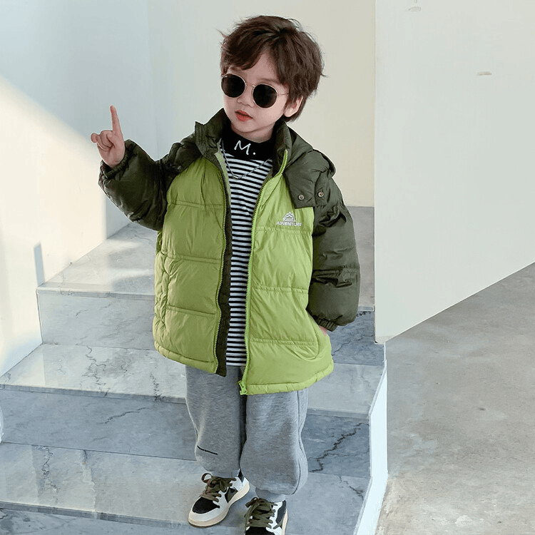 男童冬季羽绒服2023新款中长款儿童装白鸭绒防寒小男孩冬装外套潮
