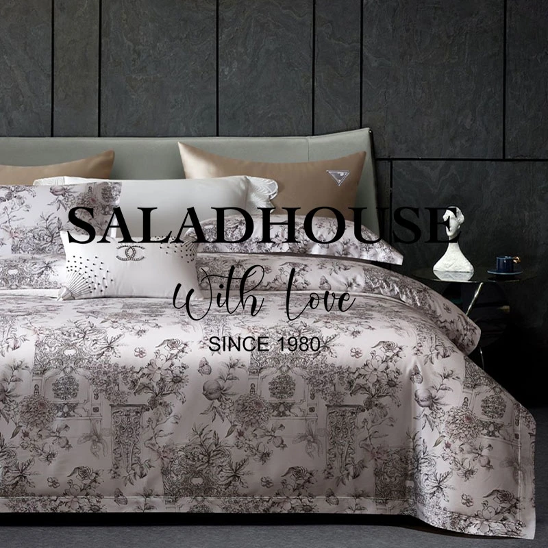 【法】160支进口埃及长绒棉高奢全棉四件套Noble-艾莉莎