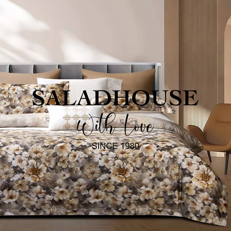 【意】160支进口埃及长绒棉高端纯棉四件套-莱拉Lai