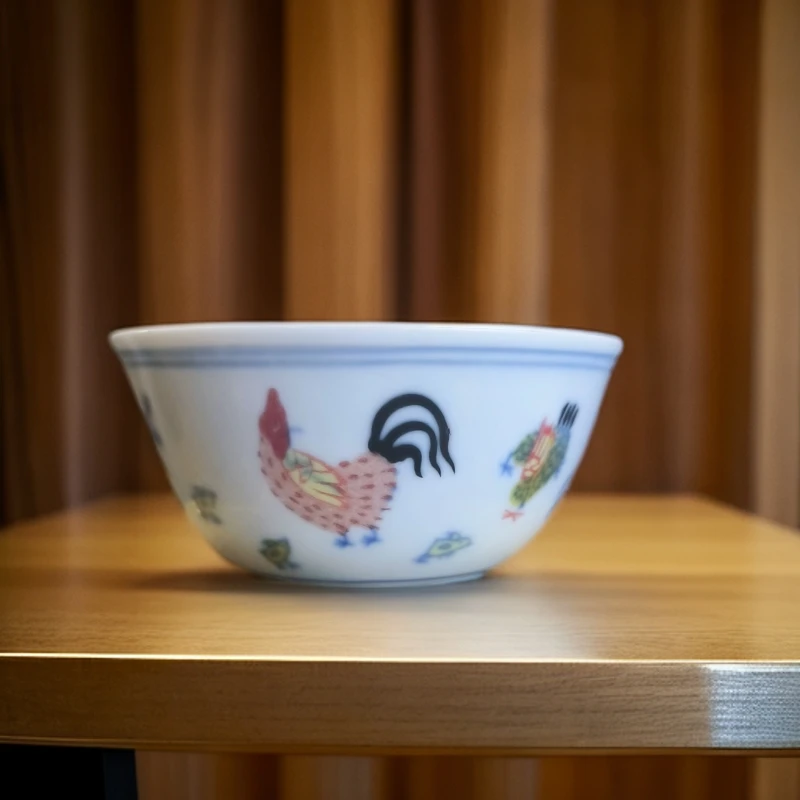 景德镇陶瓷鸡缸杯一个（福袋）