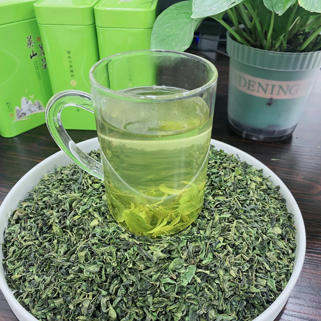 2024新茶高山绿茶谷雨炒青绿茶嫩叶子茶碎叶子口粮茶耐泡茶叶浓茶