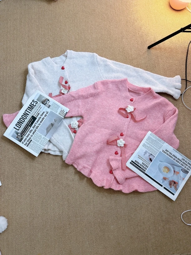 【金妮家】开衫针织毛衣