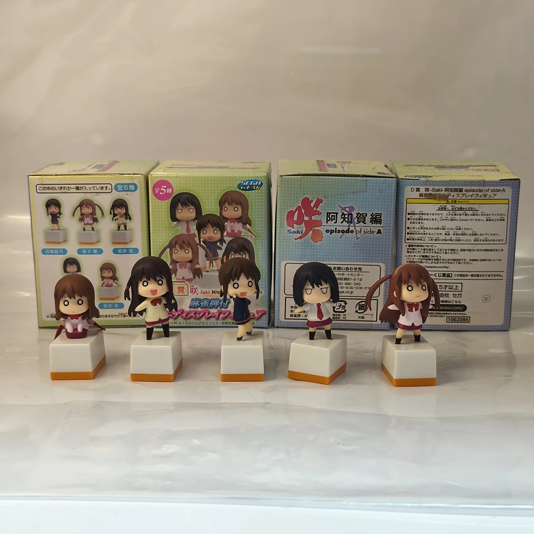 SEGA 世嘉 特典 天才麻将少女:阿知贺篇 Q版人物盒蛋日版