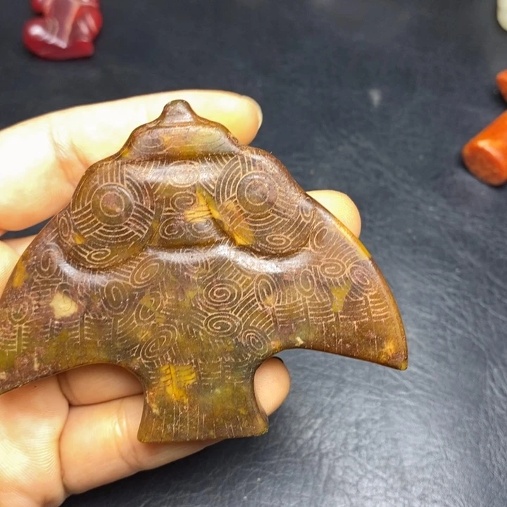和田玉(糖玉)挂件未镶嵌