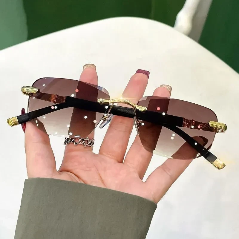 【出口品质】高档水晶老花镜智能变焦自动度数防蓝光中老年眼镜