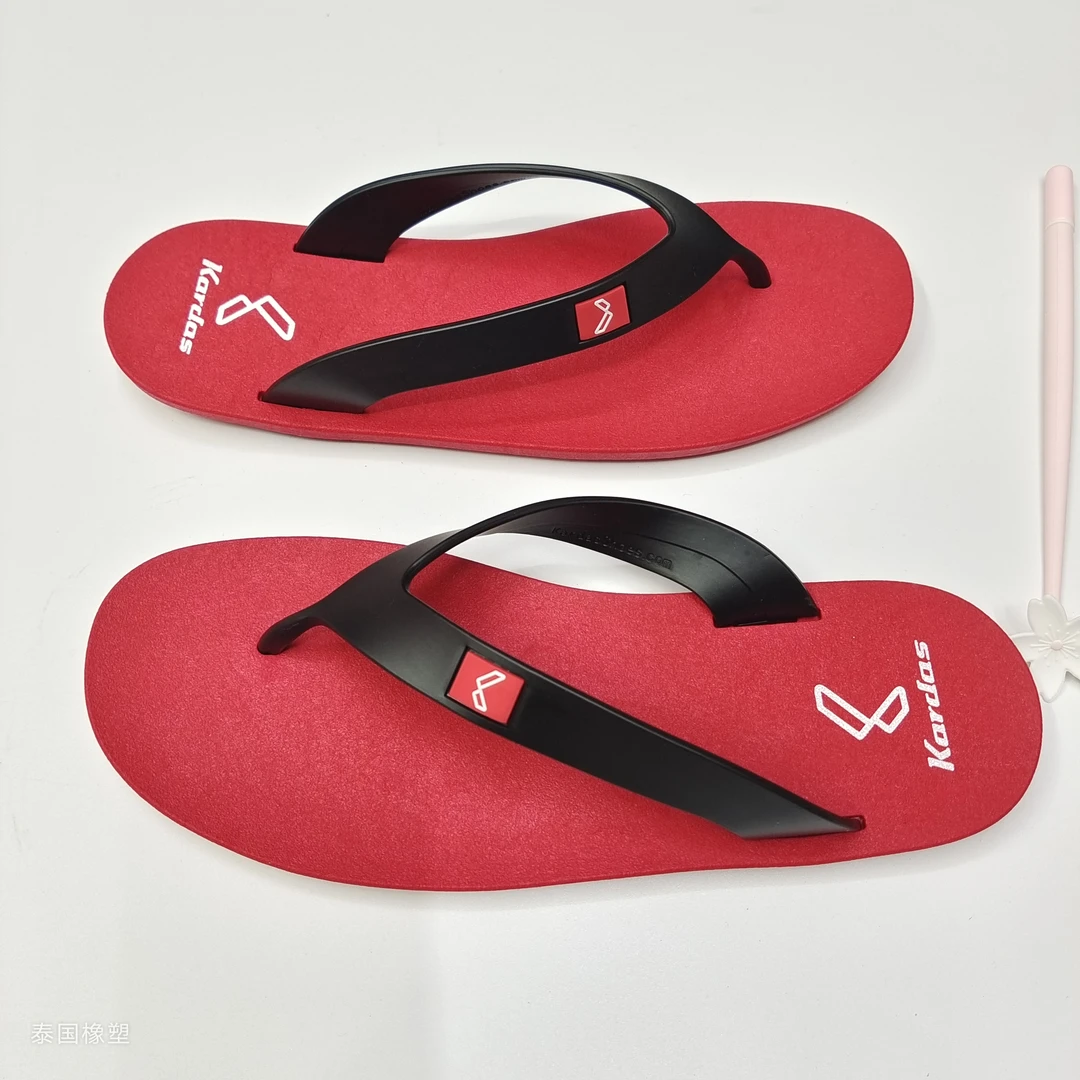 泰国品牌橡塑耐磨防滑轻便舒适男士休闲沙滩人字拖鞋夏季