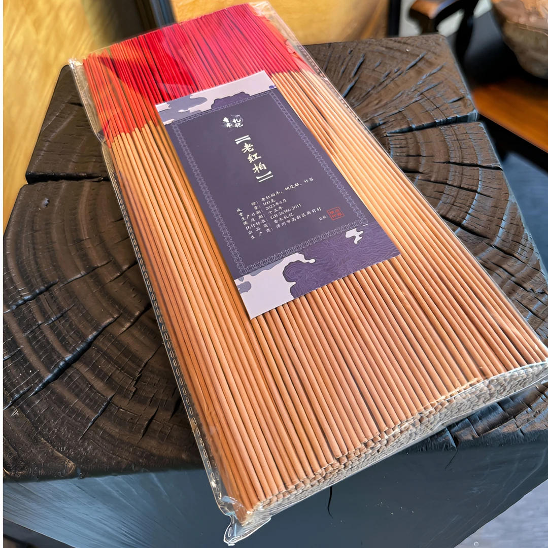 老红柏天然健康手工竹签香家用供养香规格古法厂家