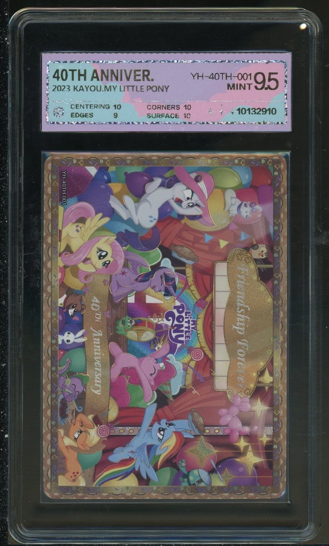 40周年 评级卡牌一张+专属盒子