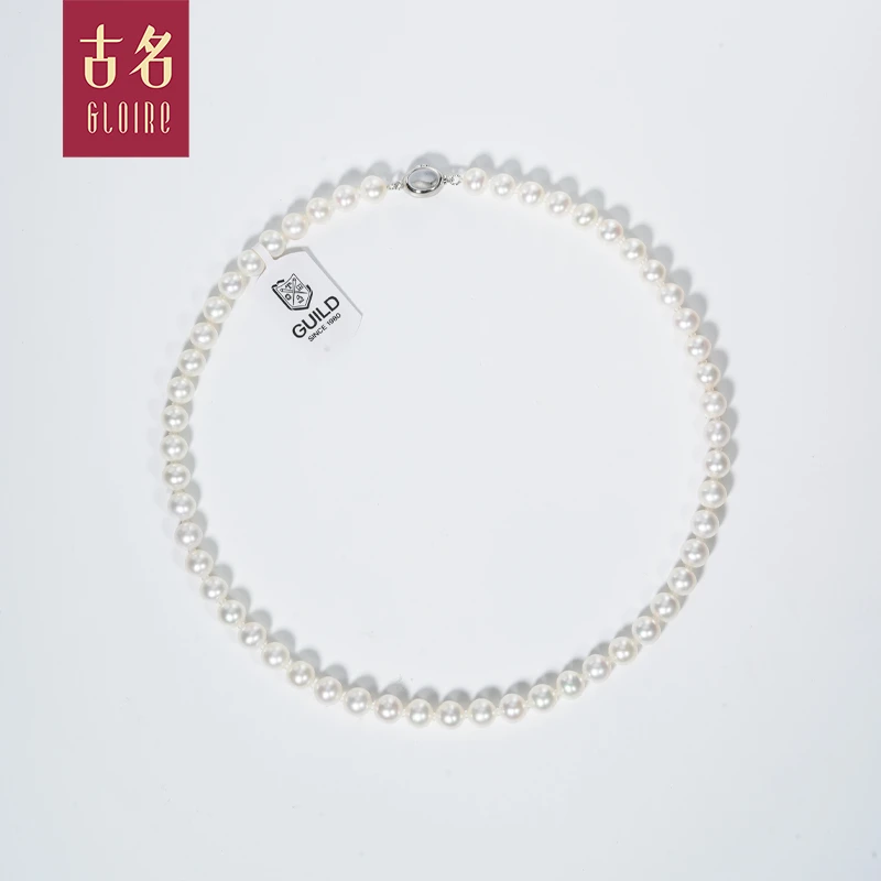 Gloire/古名【娇娇】欧若拉 无核珍珠项链8-9mm-Z1415