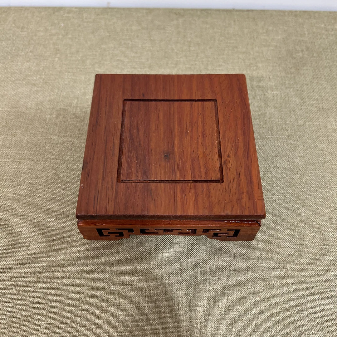 实木底座摆件家居装饰