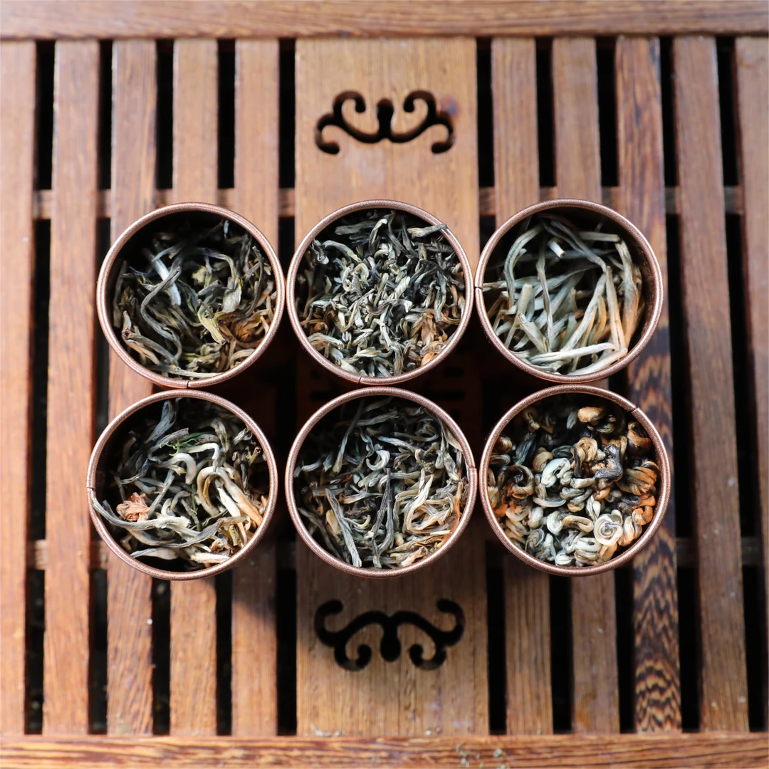 茶小舅【顺意六宝】白雪龙毫/雪芽小毛尖/白雪龙芽/玉螺龙团珠尝鲜