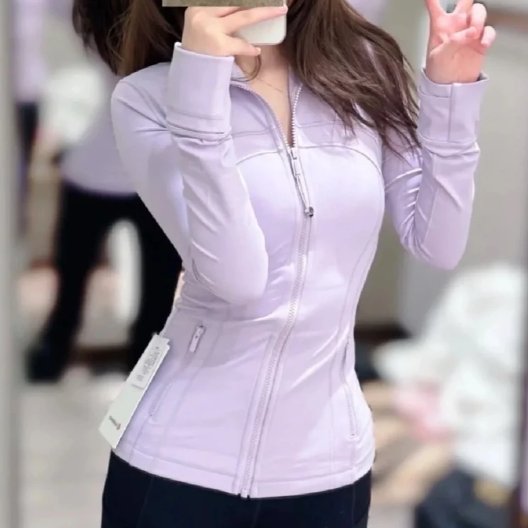 女士外套女装紧身衣lu家尾单运动装