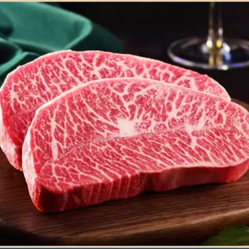 澳洲冰鲜现切牛肉谷饲M5-M7牡蛎肉板腱牛排顺丰冷链发货1000g