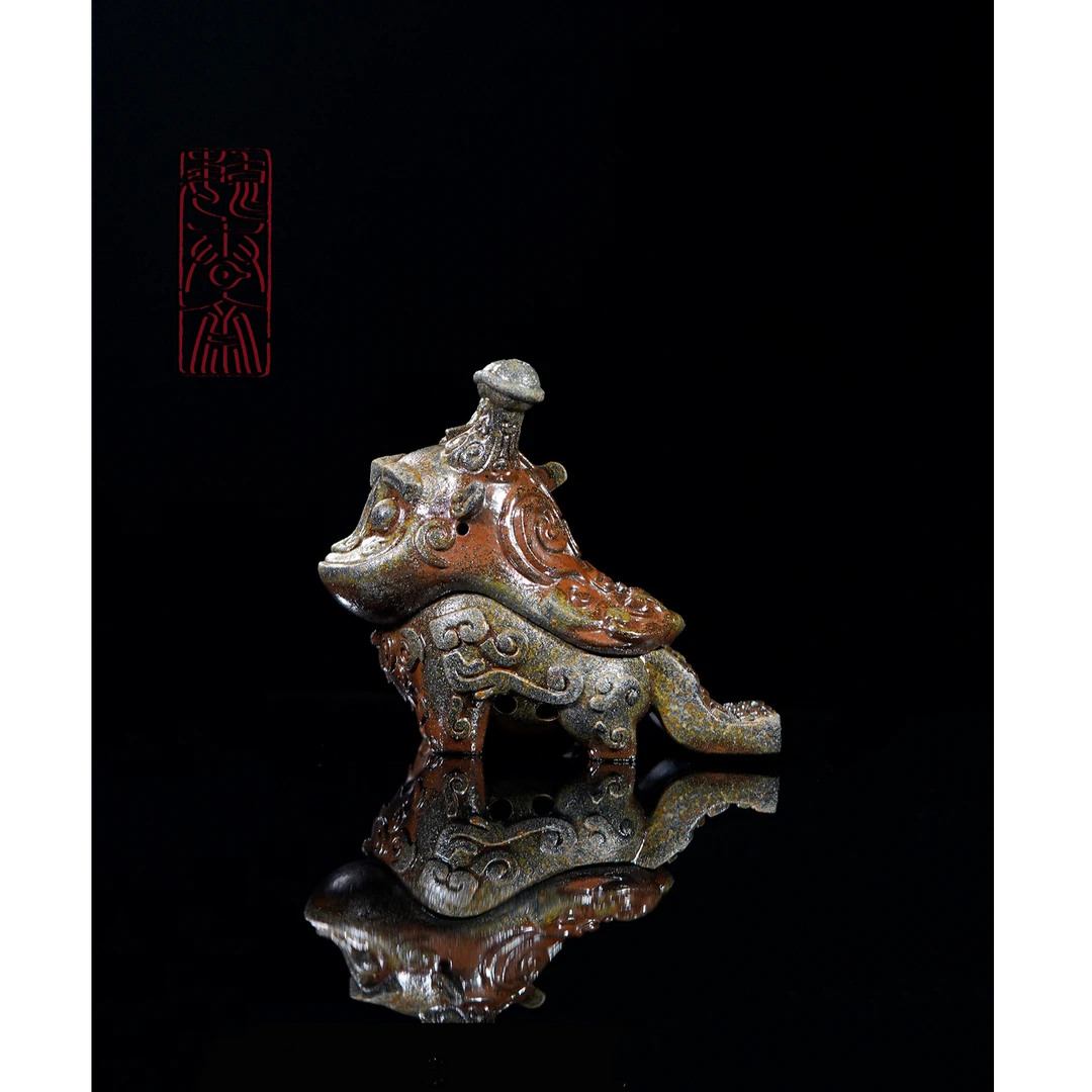 觥   摹古青铜器日己觥   紫砂摆件多功能香炉