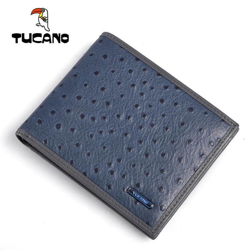 正品啄木鸟真皮钱包男士短款头层牛皮钱夹 韩版新款礼盒男包皮夹