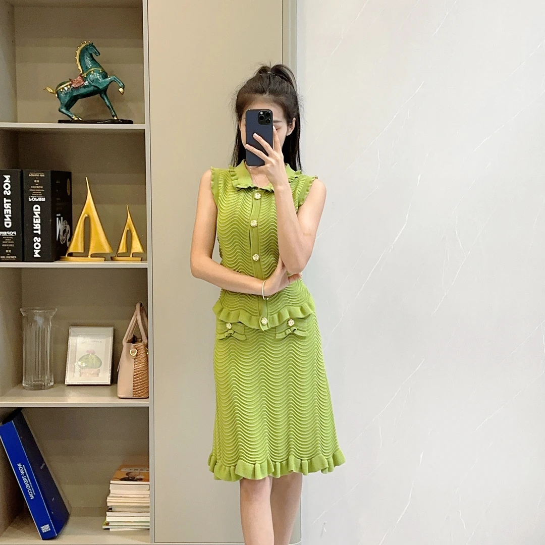 【175-176-205】春夏款巴家新品无袖上衣小香风气质开衫外套时尚