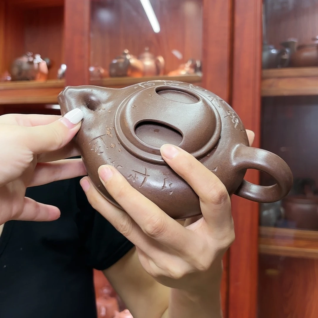 紫砂茶壶一壶李紫砂