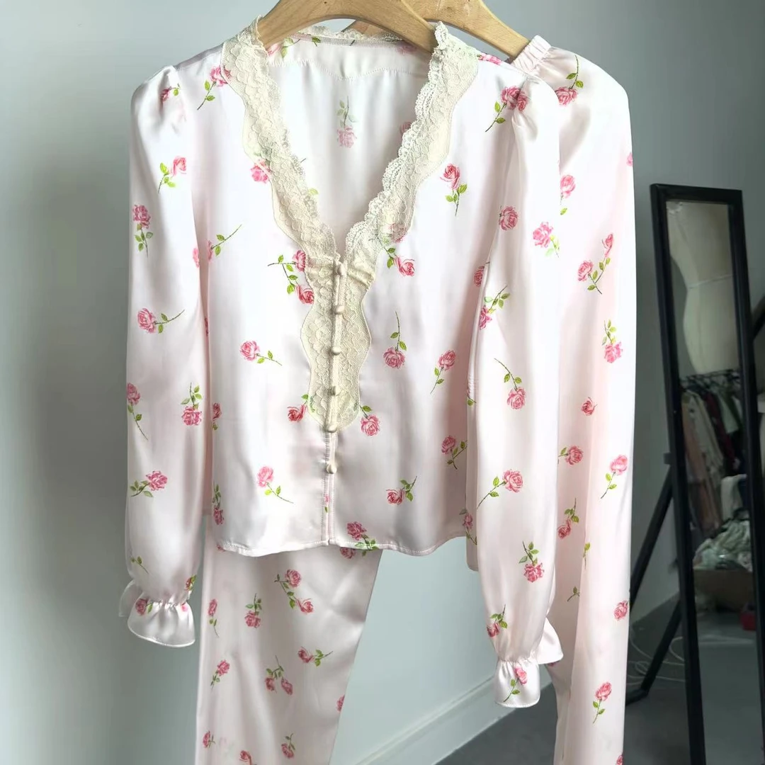 【老板娘自播】100%桑蚕丝重磅真丝套装T2233