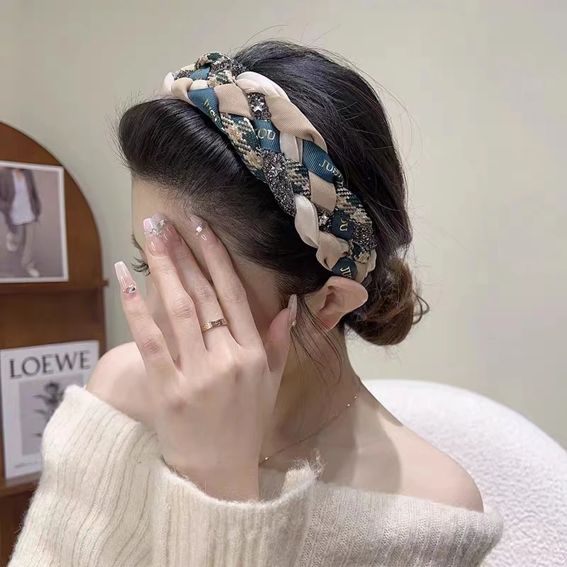 复古发箍女气质高颅顶头箍发卡压发防滑发头饰