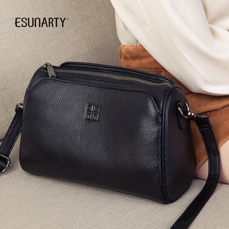 斜挎包包女款2025新款真皮牛皮大容量休闲百搭气质女士单肩妈妈包