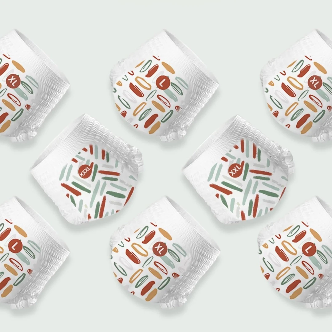 雅赞超薄干爽透气型拉拉裤婴幼儿通用学步裤薄款超柔亲肤一体式