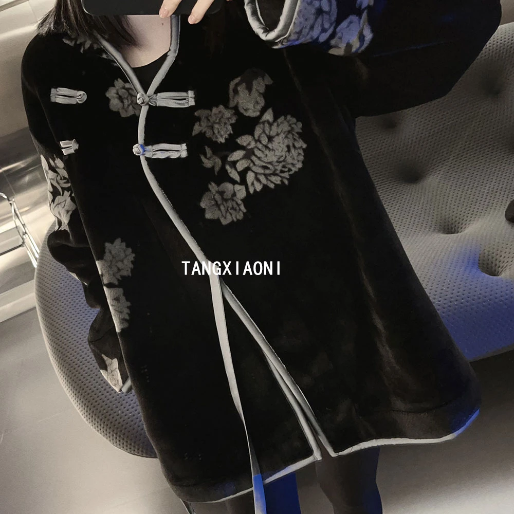 做了很久很久的一款“ 黑灰花” 草草外套潮牌女装